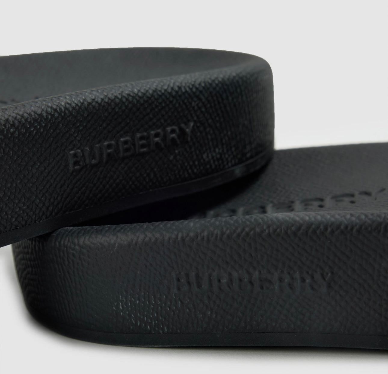BURBERRY CHECK FURLEY LOGO SLIDER