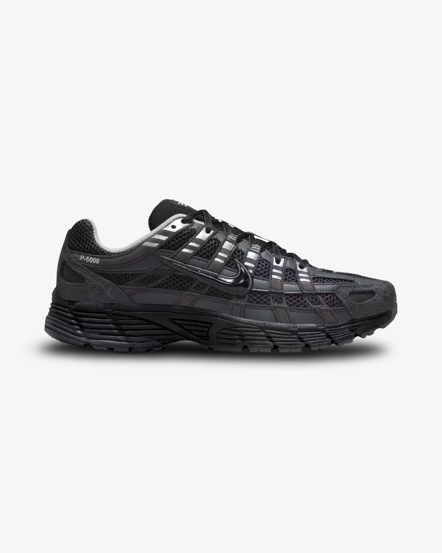 NIKE P-6000 ANTHRACITE METALLIC SILVER