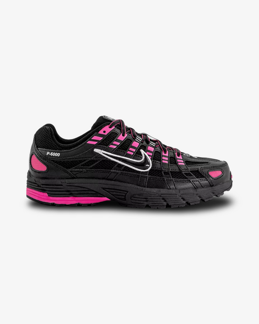NIKE P-6000 PINK BLAST BLACK METALLIC SILVER