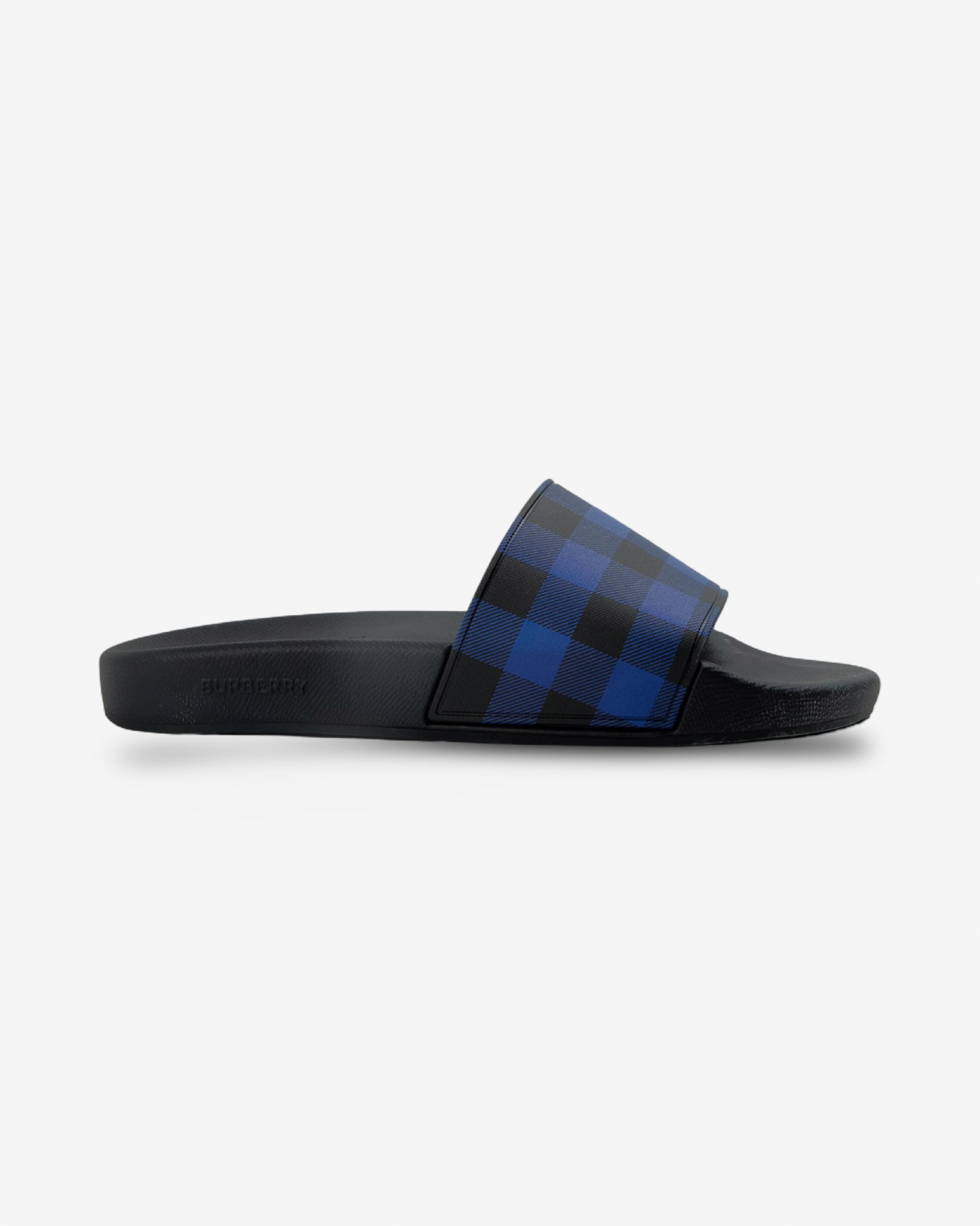 BURBERRY CHECK FURLEY LOGO SLIDER